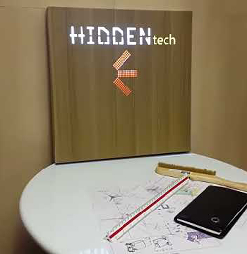 隱藏式木紋顯示屏3 隱藏式木紋顯示屏激光打孔技術-實現無痕透氣與美學融合(圖3)